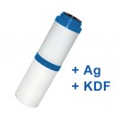 Kombi víztisztító szűrőbetét (+Ezüst+KDF) 