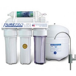 PurePro RO105 hálózati víztisztító visszasózóval modern dizájn csappal
